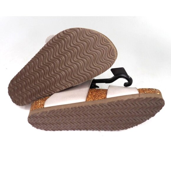 Sandals Women's Time and Tru 7W Open Toe Gray NWT - Picture 6 of 6